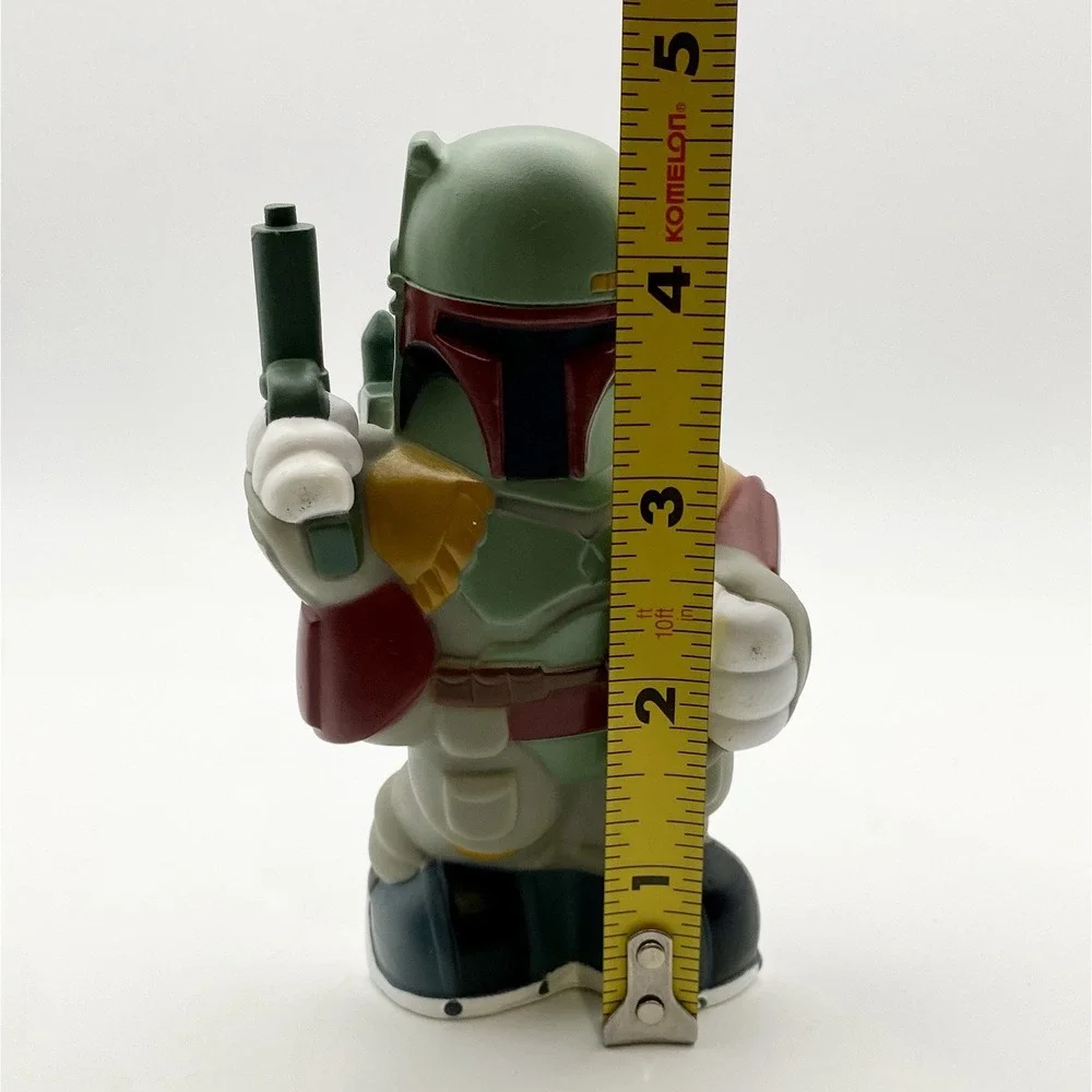 Star Wars 2008 Lucas Film Disney Vinyl Figures‎ Lot of 6 Bath Water Toy Set